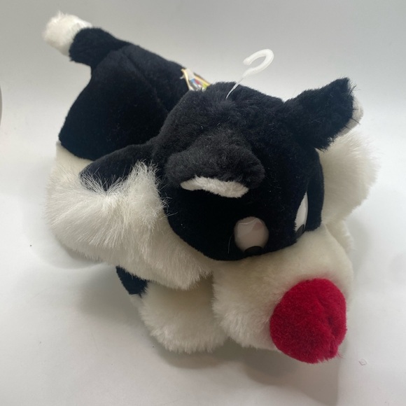 Warner Bros. Other - Warner brothers & Mighty Star Sylvester Junior 1988 Vintage Jr. Plush Toy